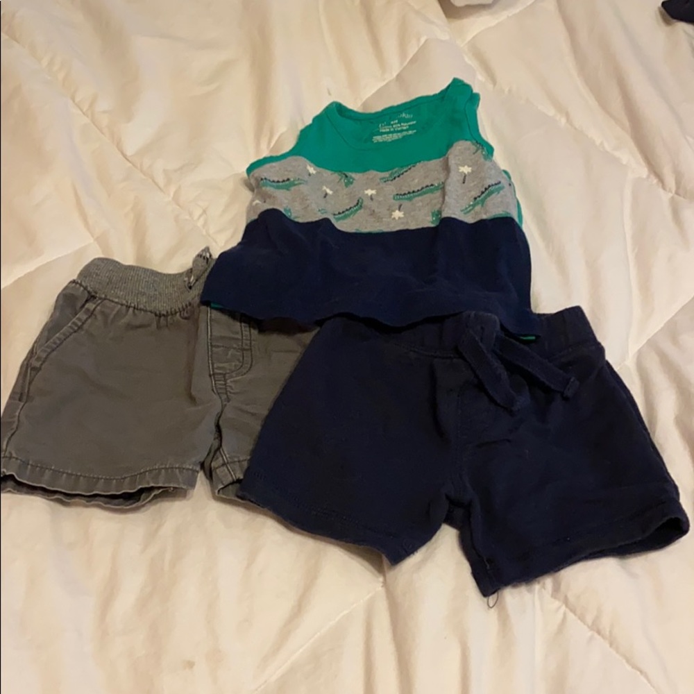 Okie Dokie/ Carter’s Shorts and tank